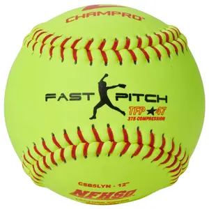 Leather Softball Champro NFHS .47 Cor image-0