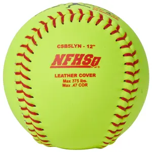 Leather Softball Champro NFHS .47 Cor image-1
