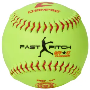 Softball with Durahide Coating Champro ASA/USA image-0