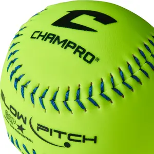 Softball with Durahide Coating Champro .44 Cor image-3