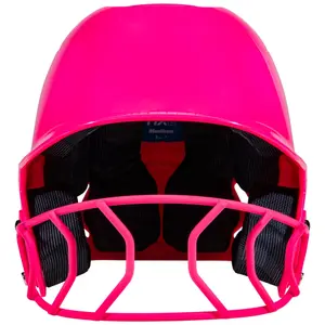 Uncoated Softball Helmet Champro HXE Fastpitch image-2