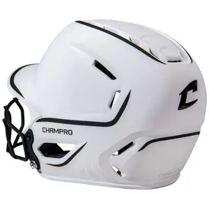 Matte Softball Helmet Champro HXE Fastpitch Two-tone image-1