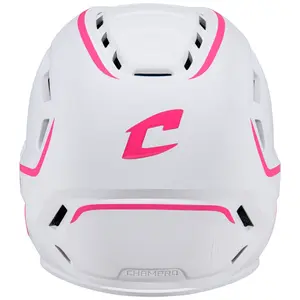 Matte Softball Helmet Champro HXE Fastpitch Two-tone image-3