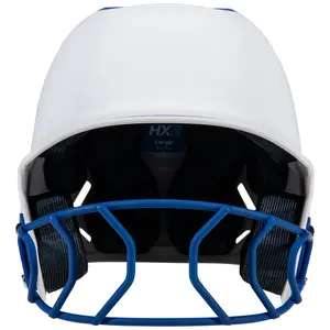 Matte Softball Helmet Champro HXE Fastpitch Two-tone image-2