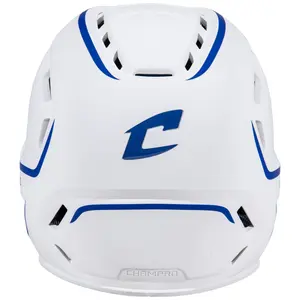 Matte Softball Helmet Champro HXE Fastpitch Two-tone image-3