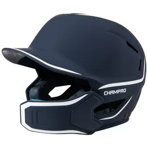 Matte Baseball Helmet with Chin Strap Champro HXE Two-Tone image-0