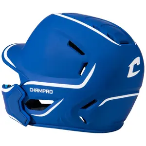 Matte Baseball Helmet with Chin Strap Champro HXE Two-Tone image-1