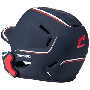 Matte Baseball Helmet with Chin Strap Champro HXE Two-Tone image-1