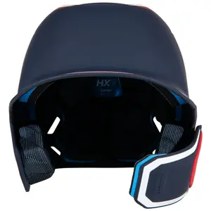 Matte Baseball Helmet with Chin Strap Champro HXE Two-Tone image-2