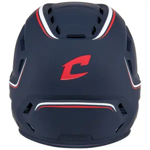 Matte Baseball Helmet with Chin Strap Champro HXE Two-Tone image-3