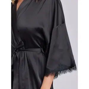 Women's Lace Kimono Change Lingerie Madison image-4