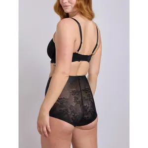 High-waisted shapewear lace knickers for women Change Lingerie Control image-2