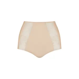 High-waisted shapewear lace knickers for women Change Lingerie Control image-0