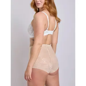 High-waisted shapewear lace knickers for women Change Lingerie Control image-3