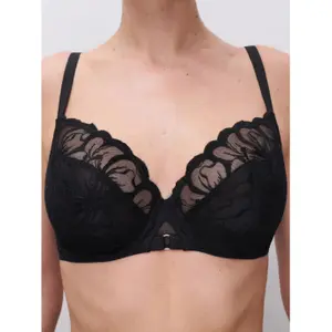 Sostén con aros envolvente mujer Chantelle Fleurs image-3