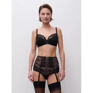 Sostén con aros envolvente mujer Chantelle Fleurs image-4
