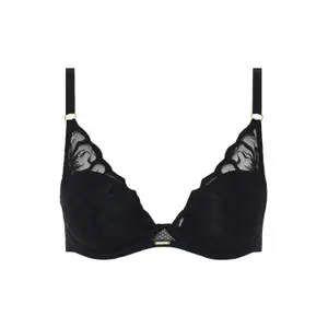 Tief ausgeschnittene Damen-BH Chantelle Fleurs image-0