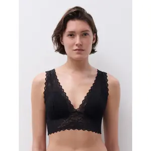 Sutiã sem arco triângulo espuma mulher Chantelle Floral Touch image-1