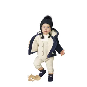 Sheepskin coat for babies Charanga image-1