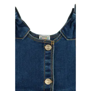 Baby girl denim overalls Charanga Laquero image-2