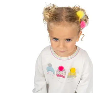 Girl hair clip Charanga D-b044 image-1