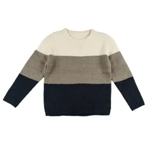Three-colored sweater for children Charanga image-1