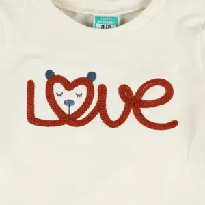 Raw T-shirt baby girl Charanga Love image-3