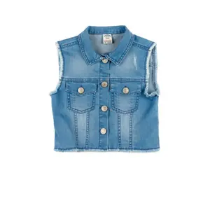 Girl's denim jacket Charanga Quero image-0
