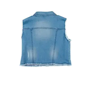 Girl's denim jacket Charanga Quero image-1