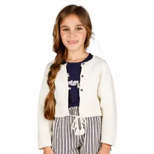 Girl's cardigan Charanga Rasea image-0