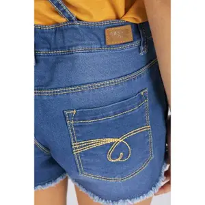 Girl's denim overalls Charanga Lajero image-2