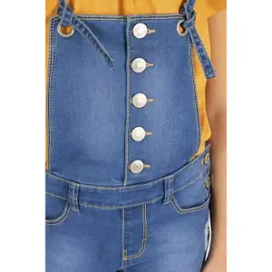 Girl's denim overalls Charanga Lajero image-3