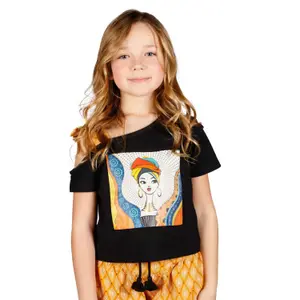 Girl's T-shirt Charanga Calagro image-2