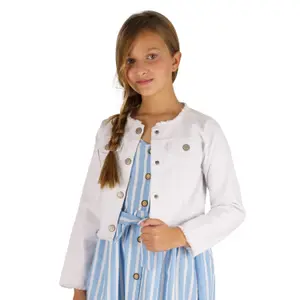 Girl's denim jacket Charanga Atulen image-0