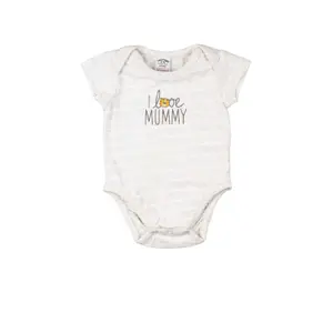 Set of 3 baby bodysuits Charanga Misibri image-1