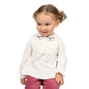 Baby girl long sleeve blouse Charanga image-0