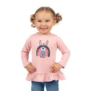 Long sleeve baby girl t-shirt Charanga Celusa image-0