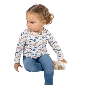 Long sleeve baby girl t-shirt Charanga Culeta image-0