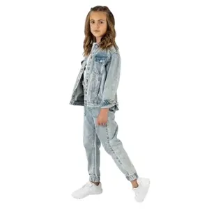 Denim jacket for kids Charanga Ajasika image-1