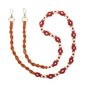 fleur-burgundy-cordon-pour-smartphone-charlot-paris-burgundy-130-cm