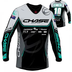 Camisola de manga comprida para crianças Chase Team Izaac Kennedy Replica 2025 image-0