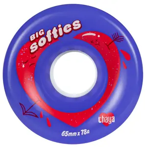 In-line skating wheel Chaya Big Softie`s (x4) image-0