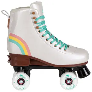 Children's Quad Roller Skates: Chaya Bliss Vanilla image-0