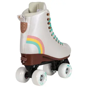 Children's Quad Roller Skates: Chaya Bliss Vanilla image-2