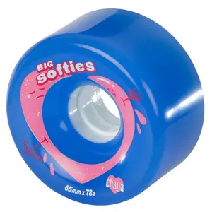 In-line skating wheel Chaya Big Softies Clear (x4) image-1