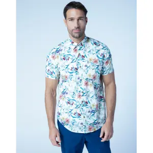 Camisa de manga curta estampada Serge Blanco image-0