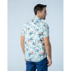 Camisa de manga curta estampada Serge Blanco image-1