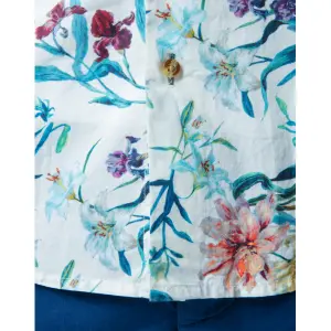 Camisa de manga curta estampada Serge Blanco image-4