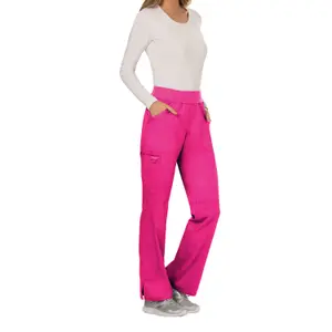 chwwe110-electricpink-cargohose-damen-cherokee-electric-pink