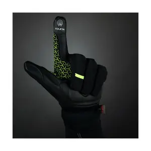 Gants vélo long avec flap néoprène protège pluie qualité allemande Chiba Express image-2